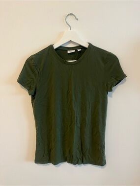 Babaton Olive Green Short Sleeve Tee